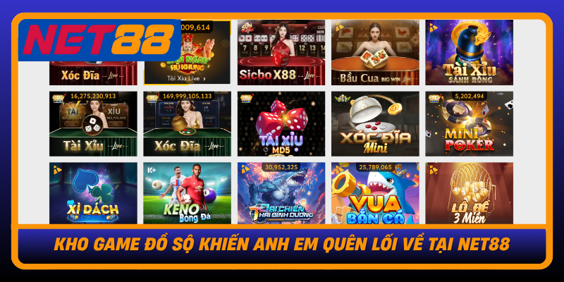 NET88 | Link Vào Chính Thức NET88.COM Nhà Cái NET 88 Uy Tín 11 Kho Game Do So Khien Anh Em Quen Loi Ve Tai Net88